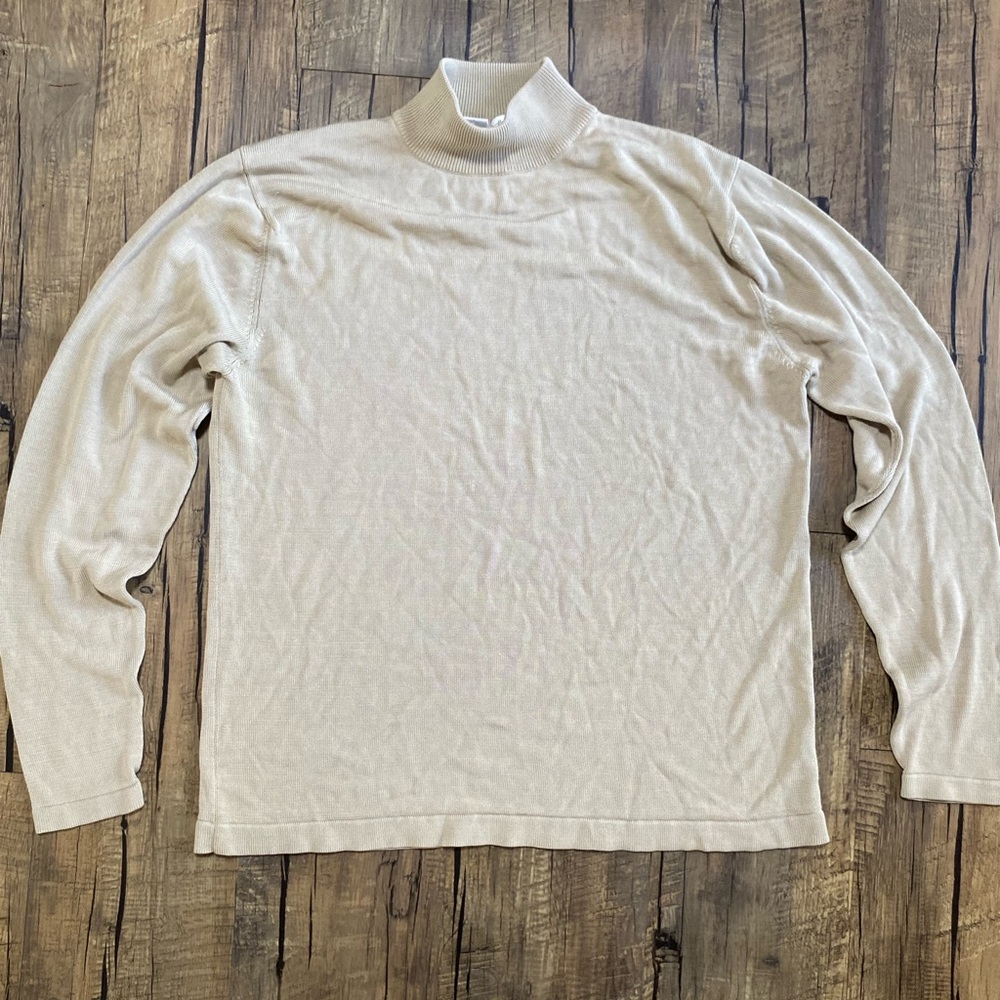 Harlan Silk Turtleneck Sweater - Size:M